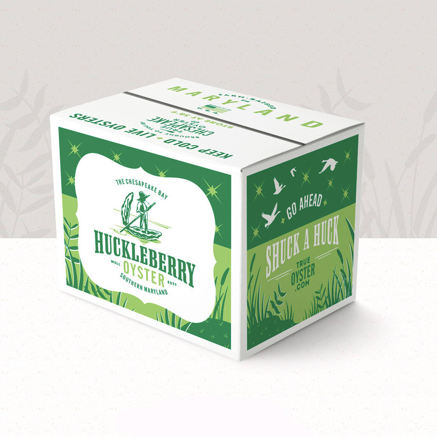 huckleberry oyster box design