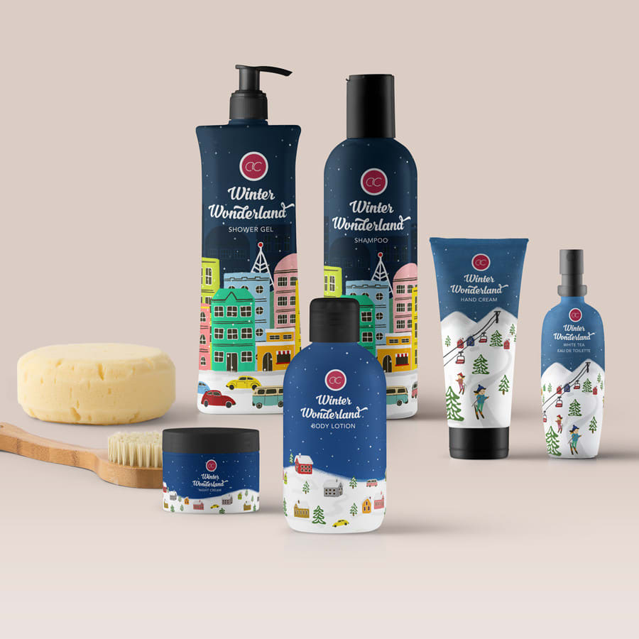 skincare packaging design