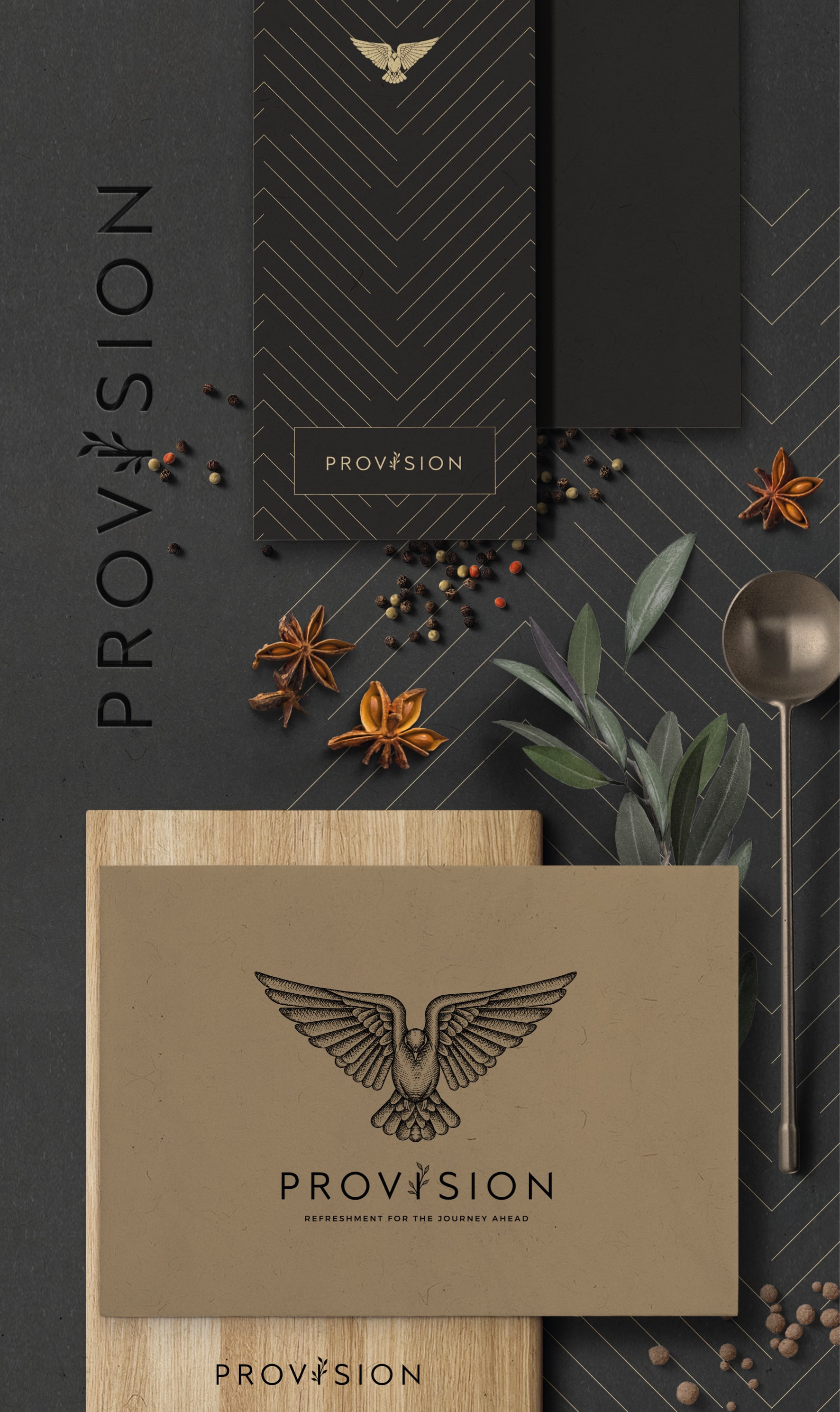 Identité de marque de Provision