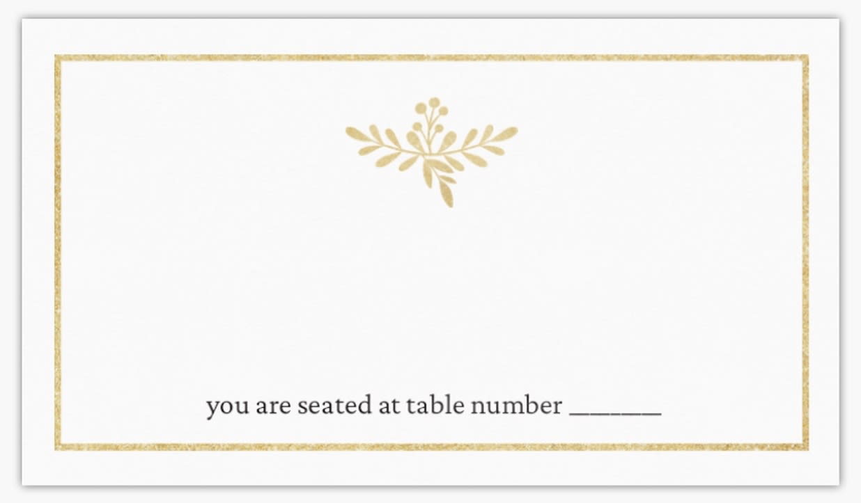 Wedding place card ideas for any type of wedding