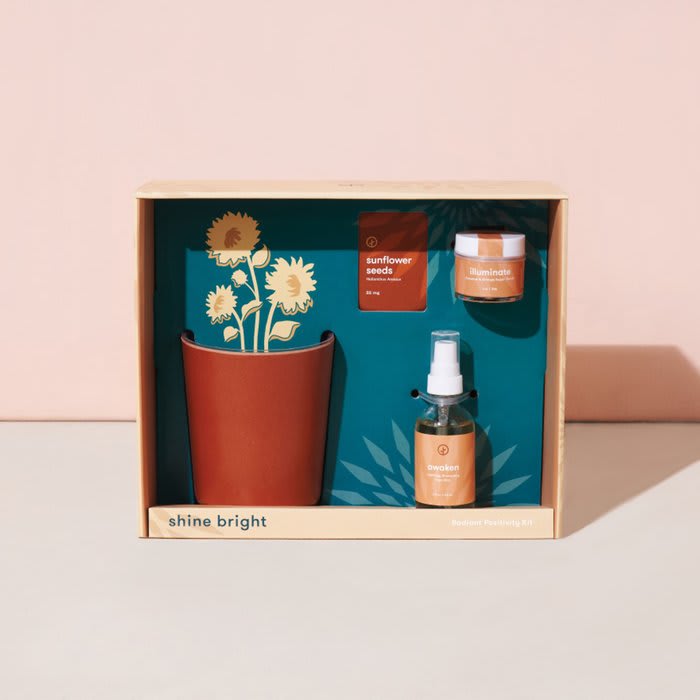 Promotional gift idea: branded sunflower kit