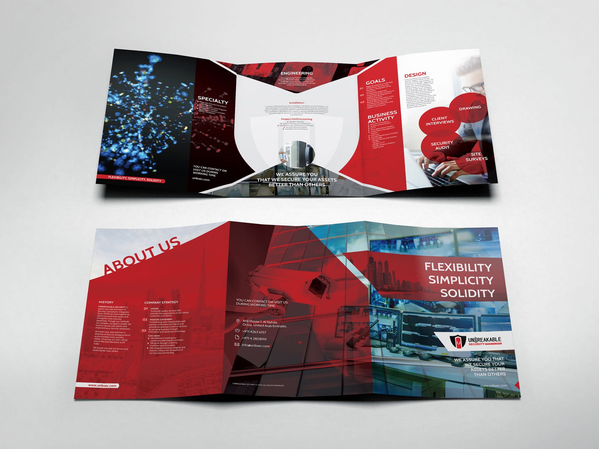 Unbreakable Security Company brochure