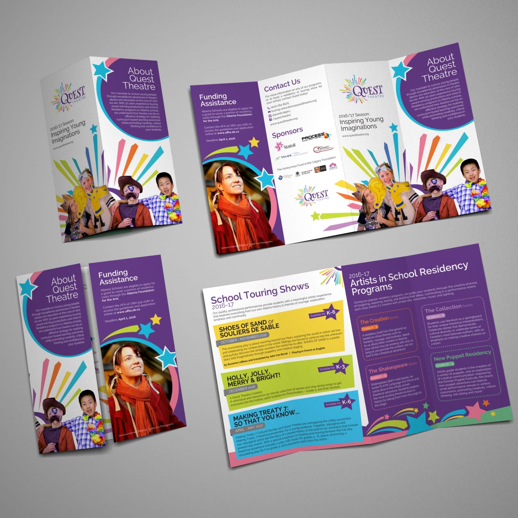 Quest Theatre brochure