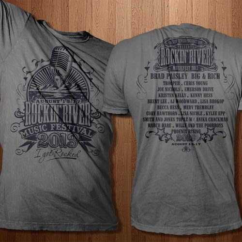 Grey t shirt