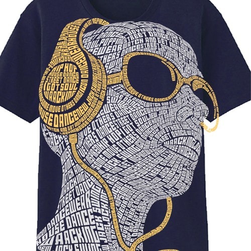 Headphone t shirt