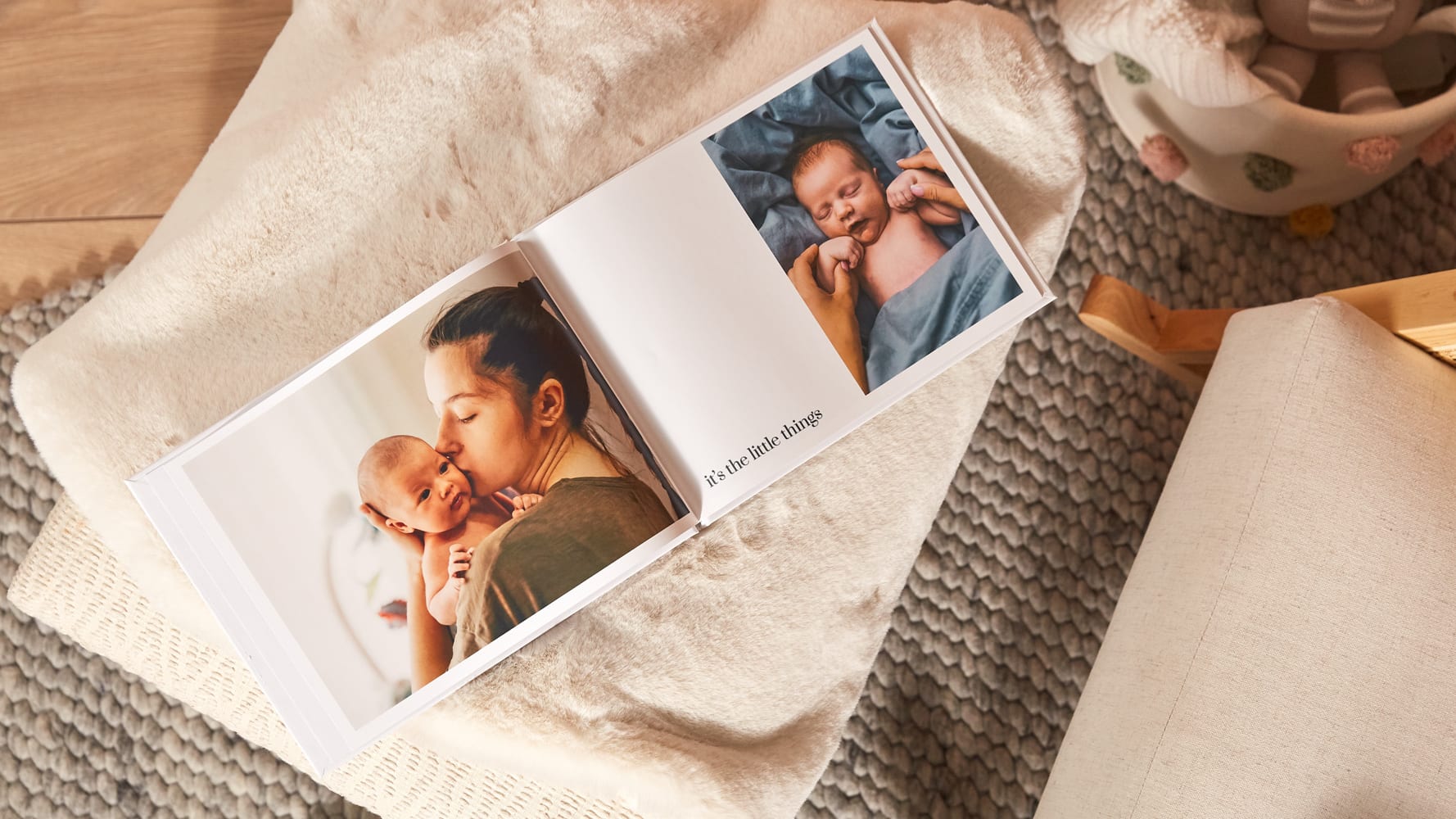 Baby photo book gift idea