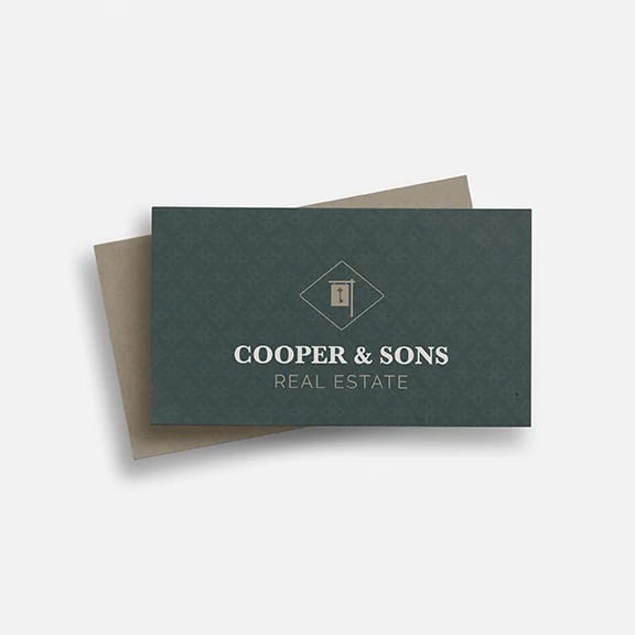 Real estate business card idea