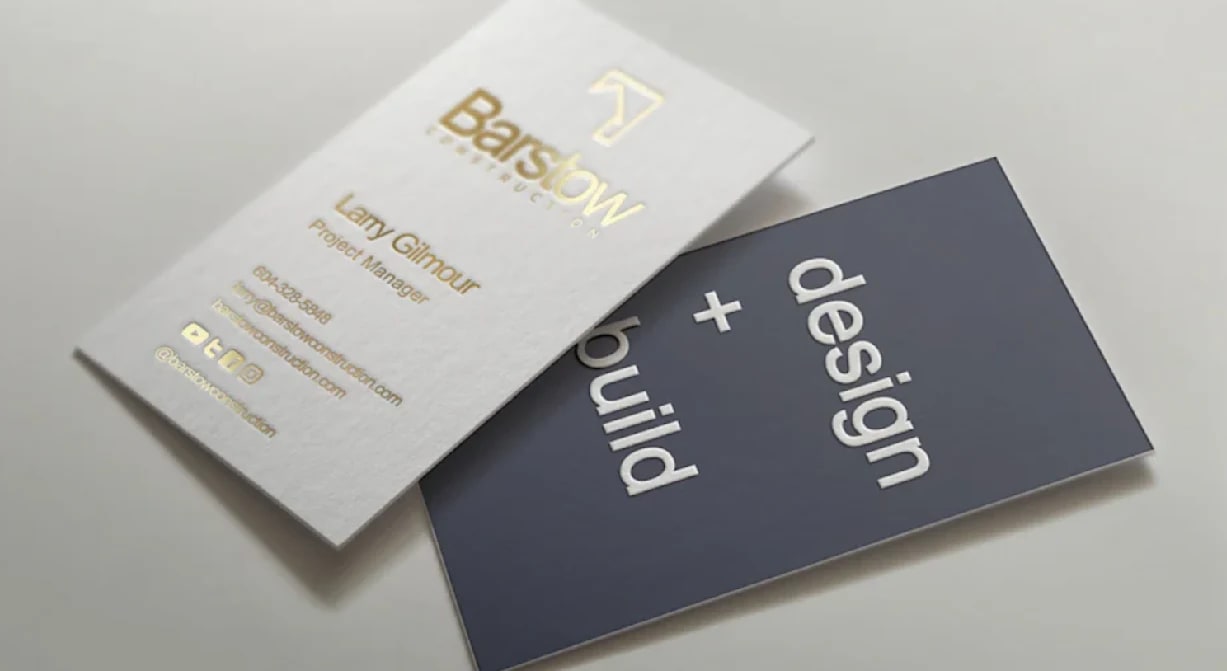 Professional business card idea