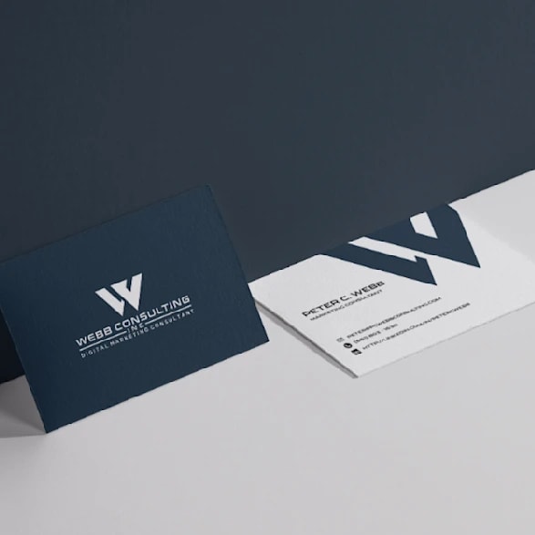 Professional business card design