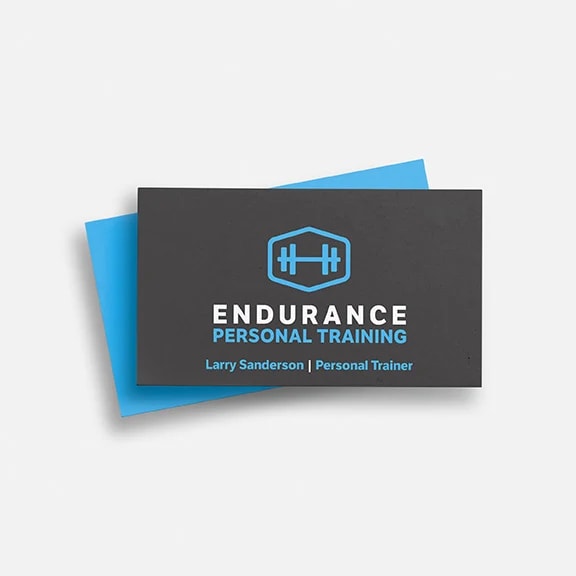 bodybuilder fitness business card idea