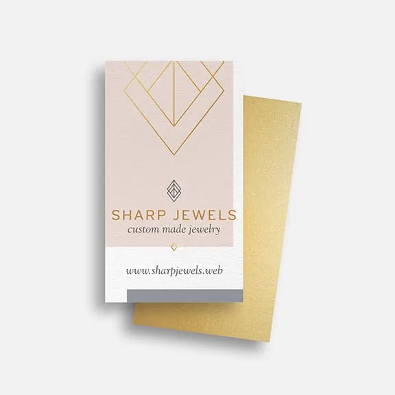 Business card idea for jewelry