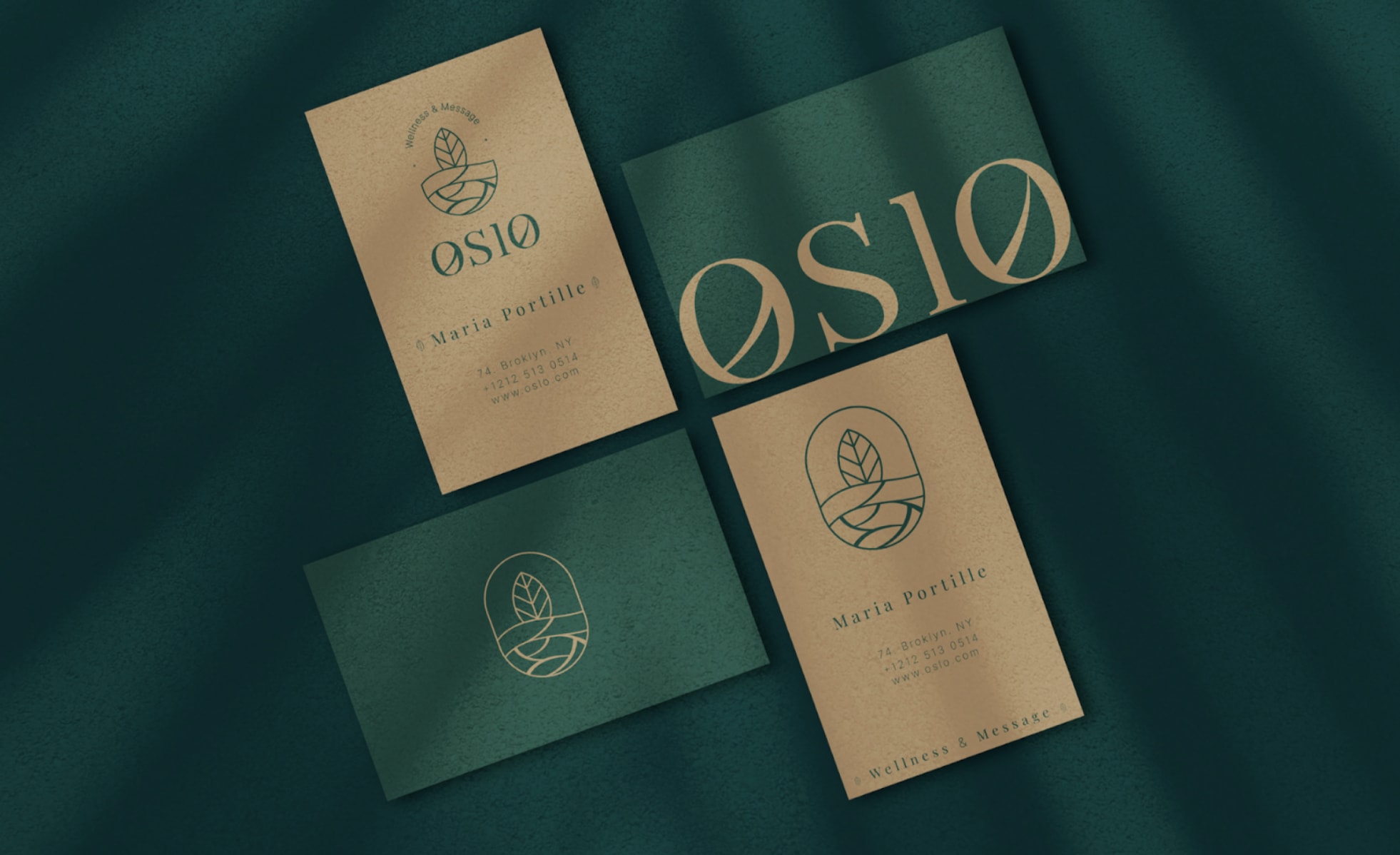 Business card idea for a spa