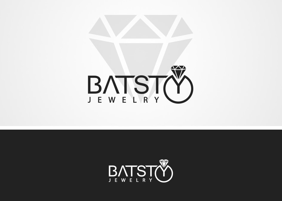 modern minimalist logo design for a jewelry brand