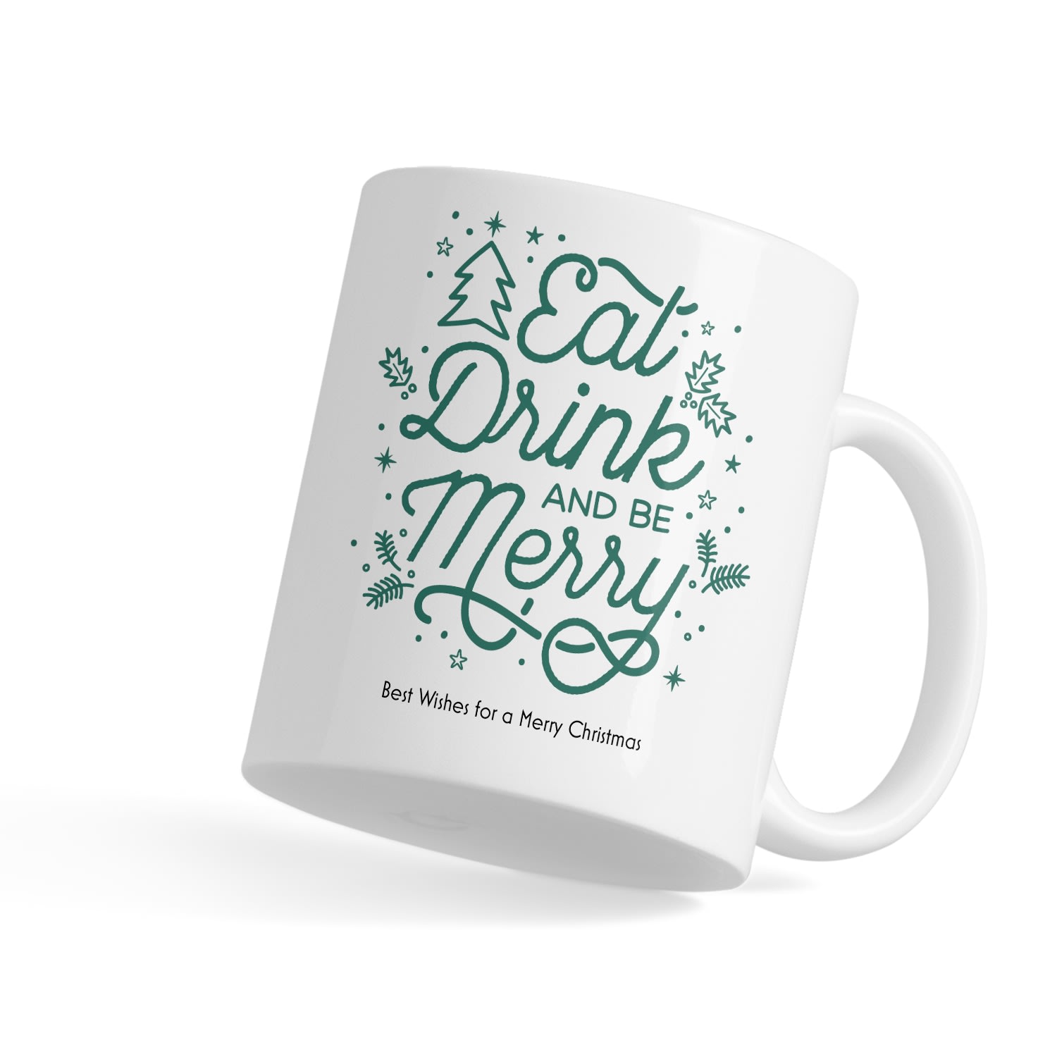 Branded holiday mug