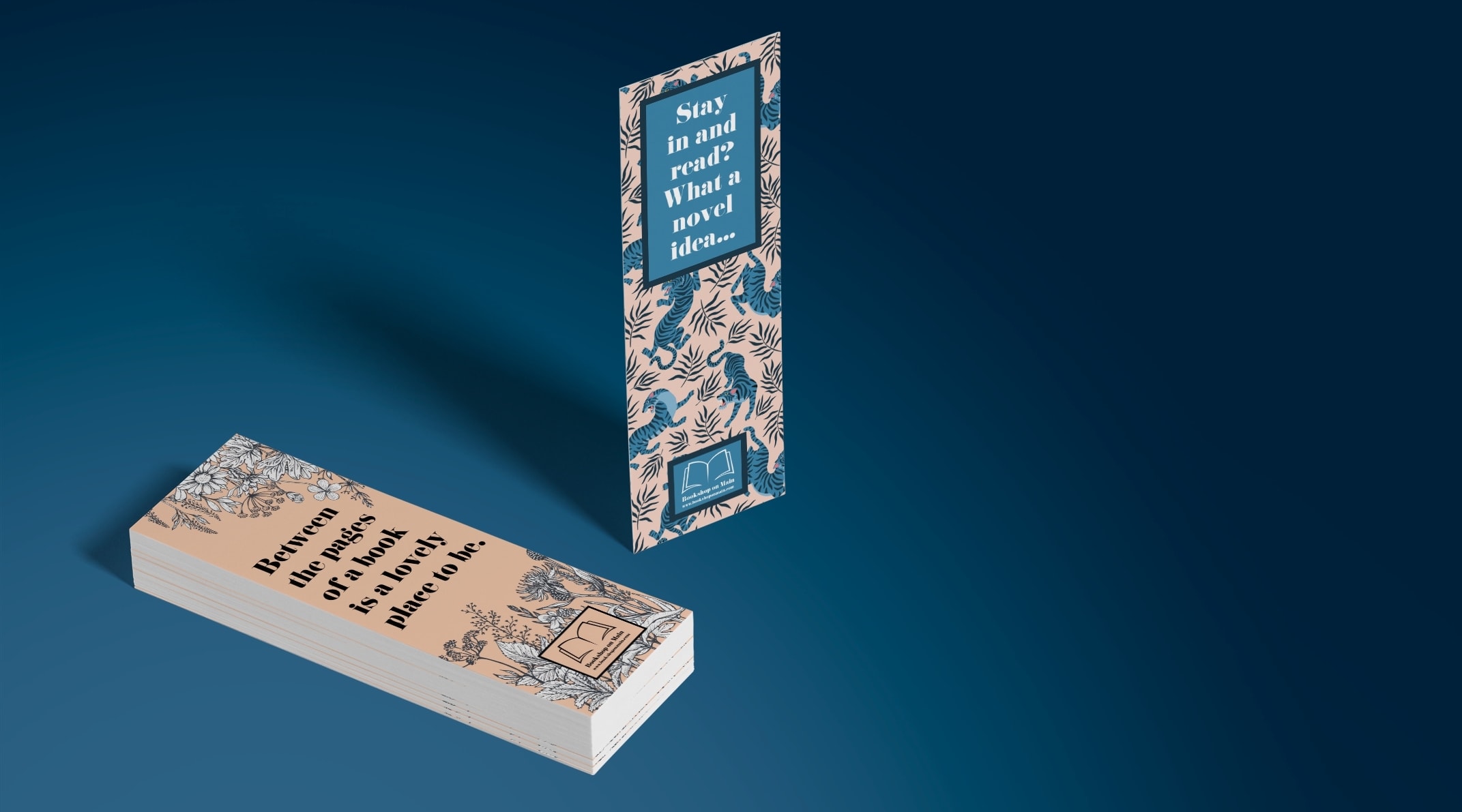 Custom bookmark design