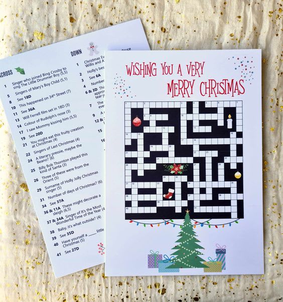 Gamified Christmas card design