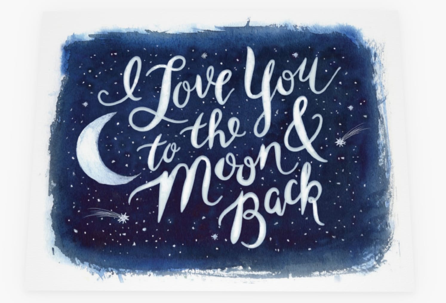 Custom greetings card for a wedding anniversary