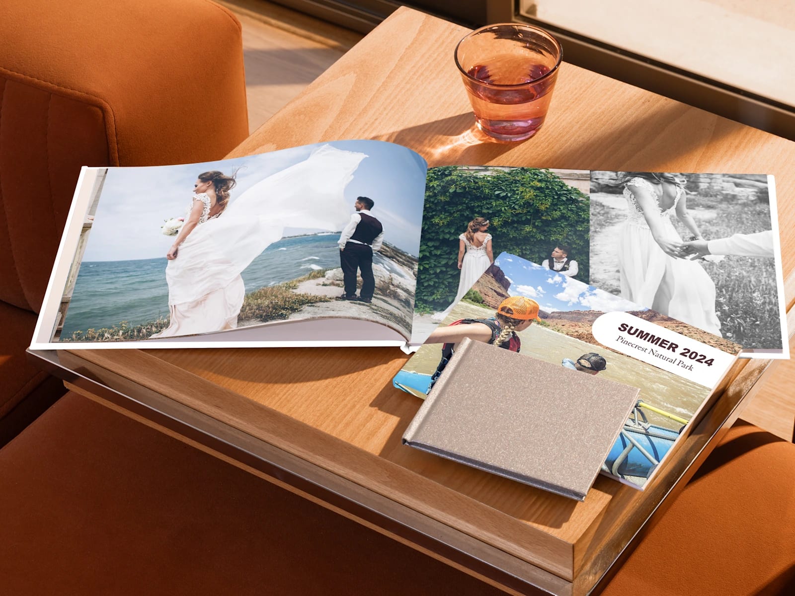 Photo book wedding anniversary gift idea