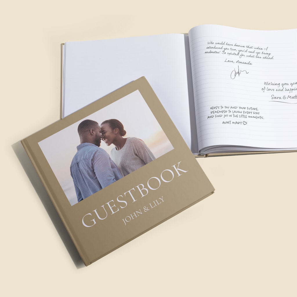 wedding guest book last-minute wedding checklist