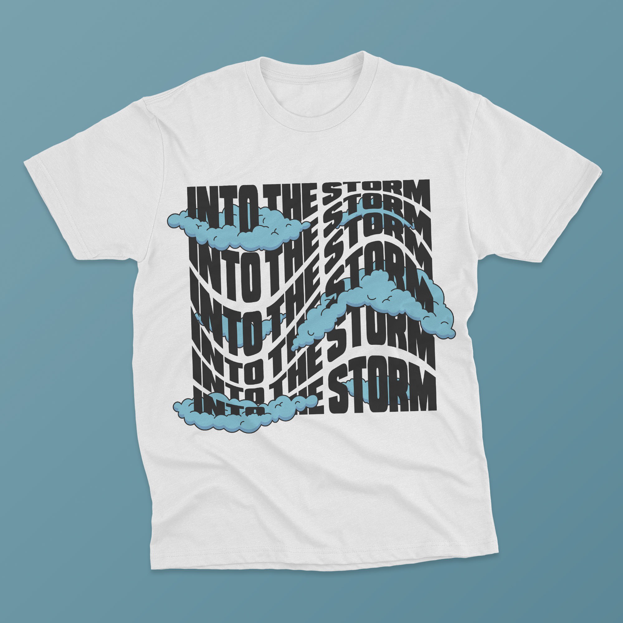 darkink on white T-shirt color combinations