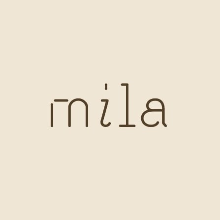 Elegant wordmark logo for patisserie brand with tilted &lsquo;i&rsquo;
