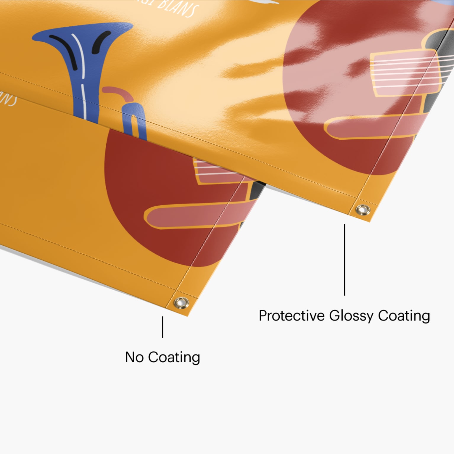 Scrim vinyl vs gloss vinyl banners.
