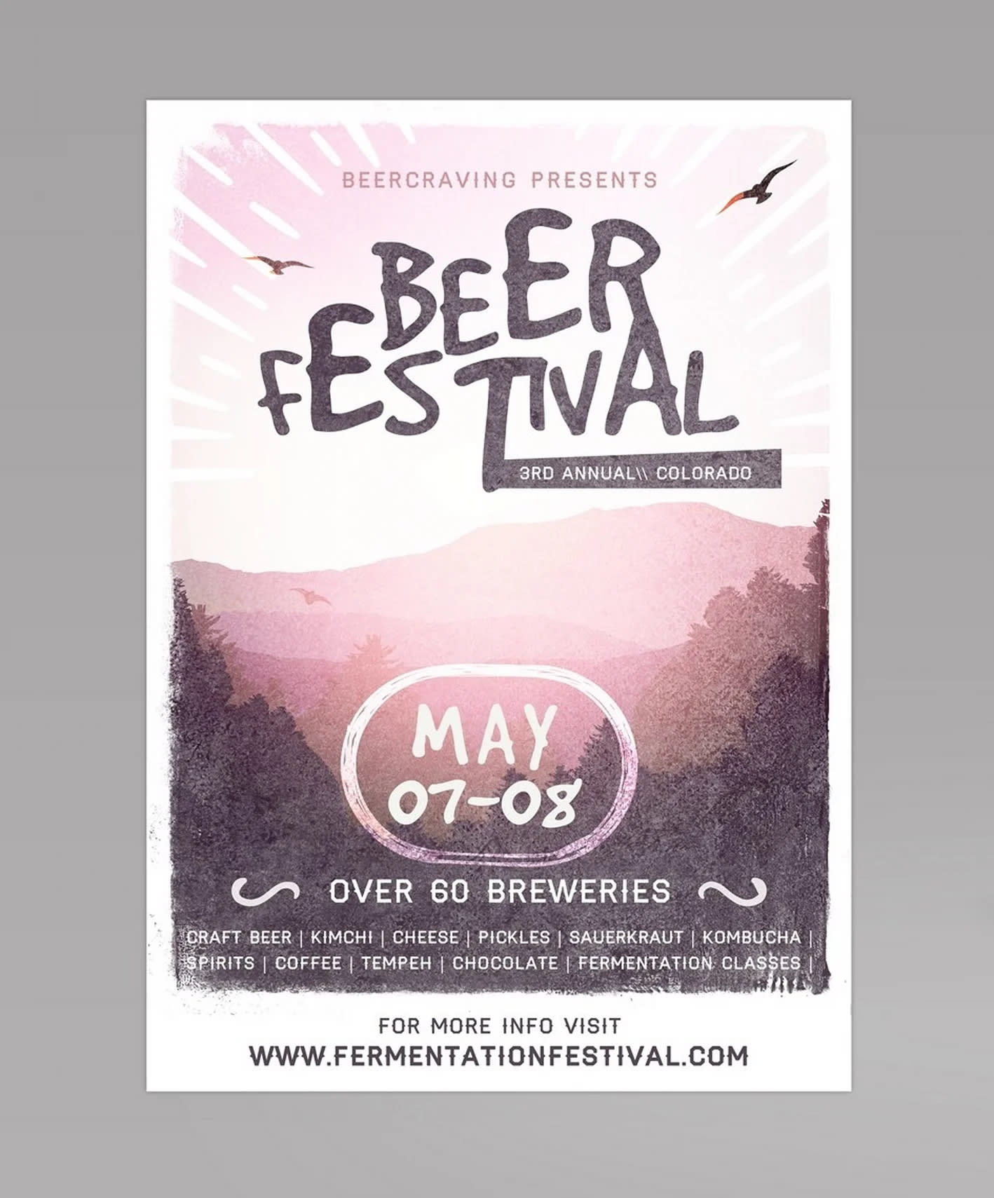 Branded poster design