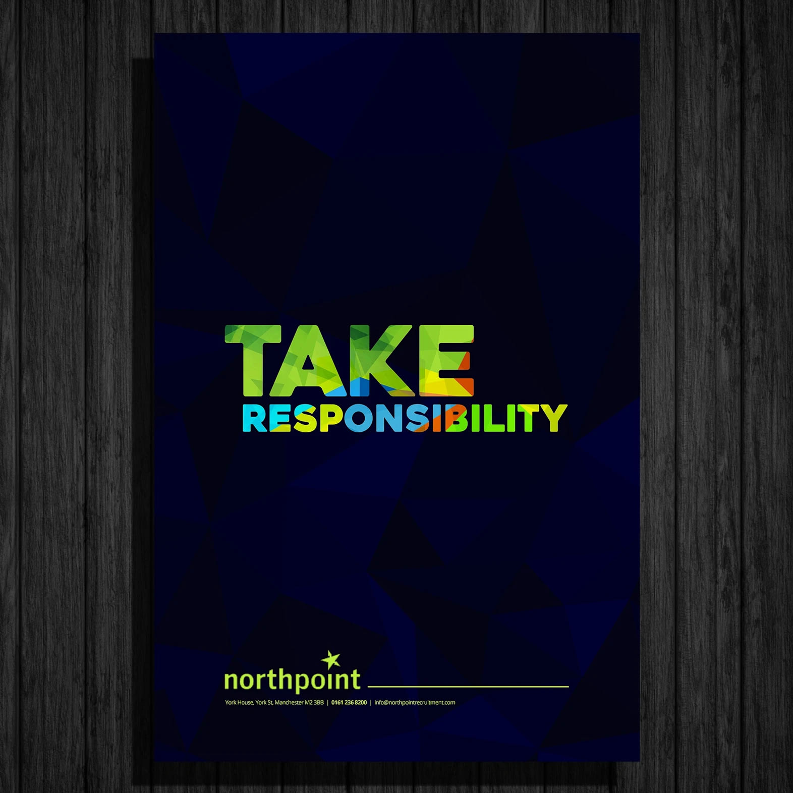 Text-heavy poster design