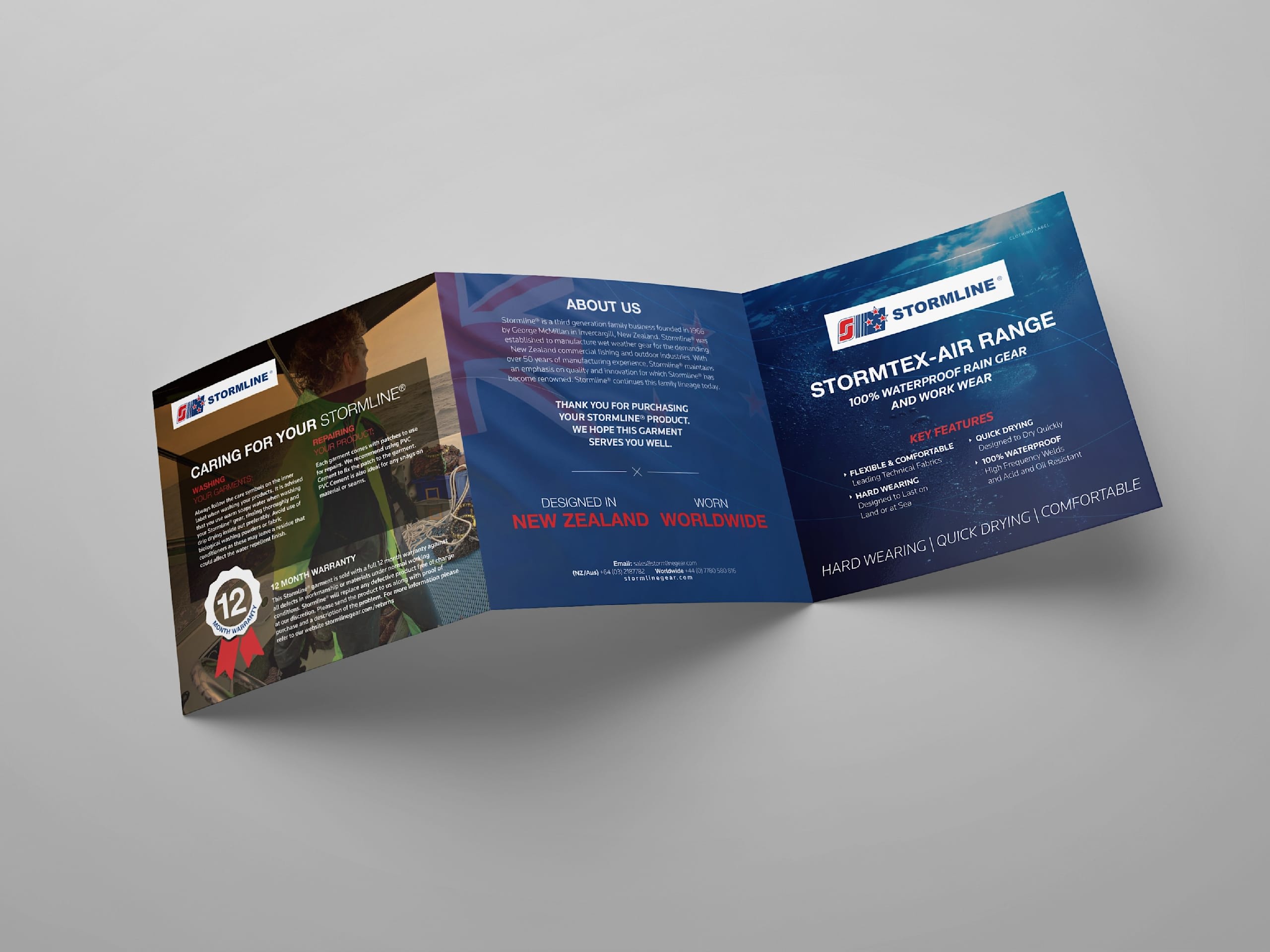 Z Fold brochure design