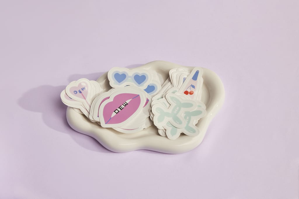 Limited edition sticker advertising is great for boosting visibility