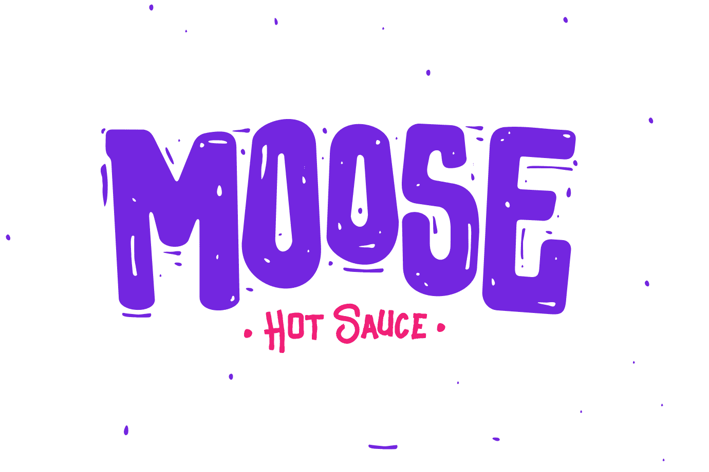 thick purple text against white background with lines pattern