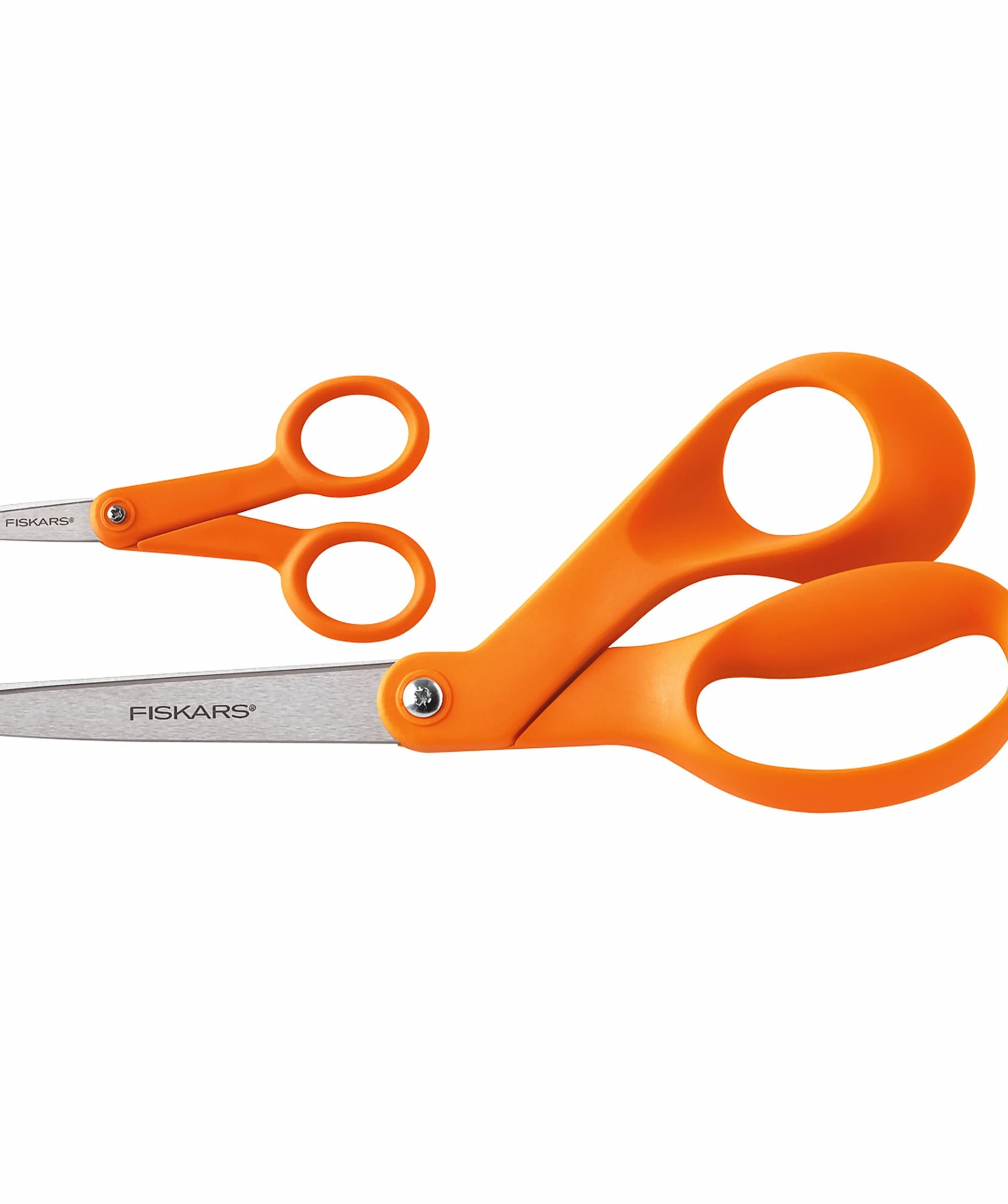 Two pairs of Fiskars scissors