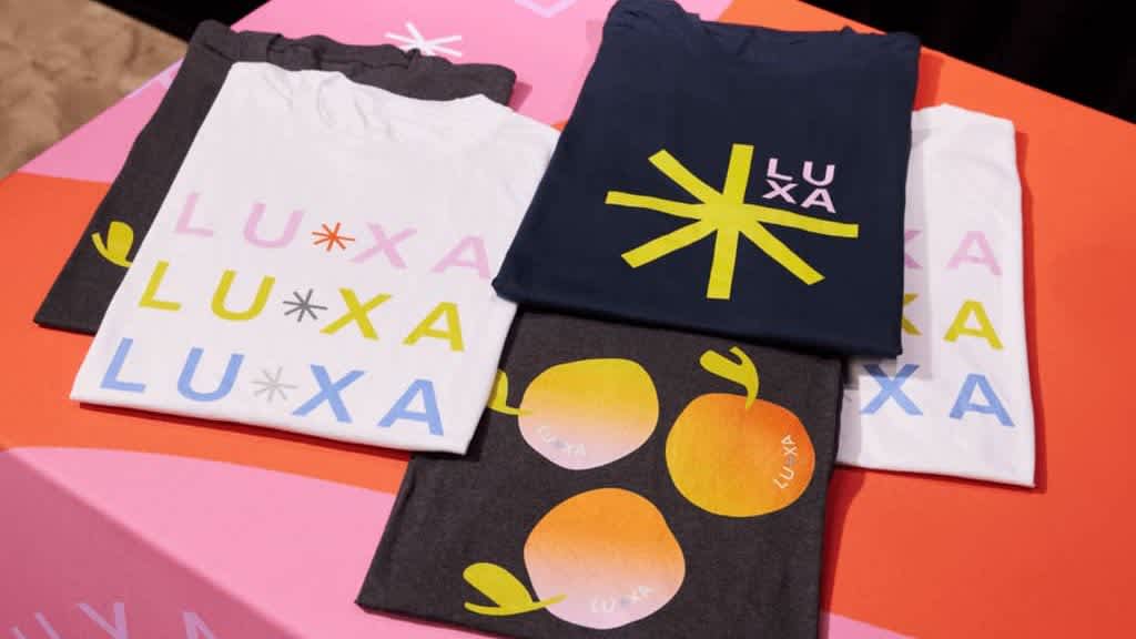 Branded workwear T-shirts with logos on dark and light fabrics