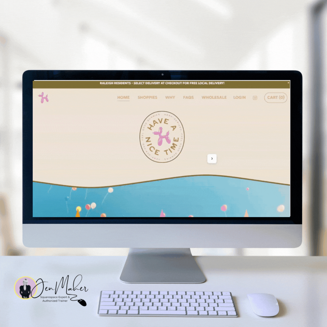 A website’s SEO optimised information page.