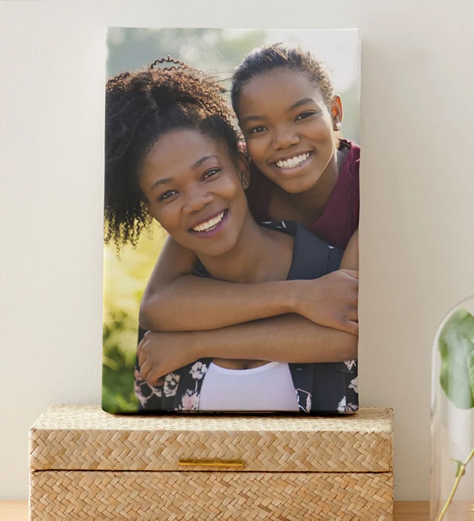 mother&rsquo;s day themed canvas print.