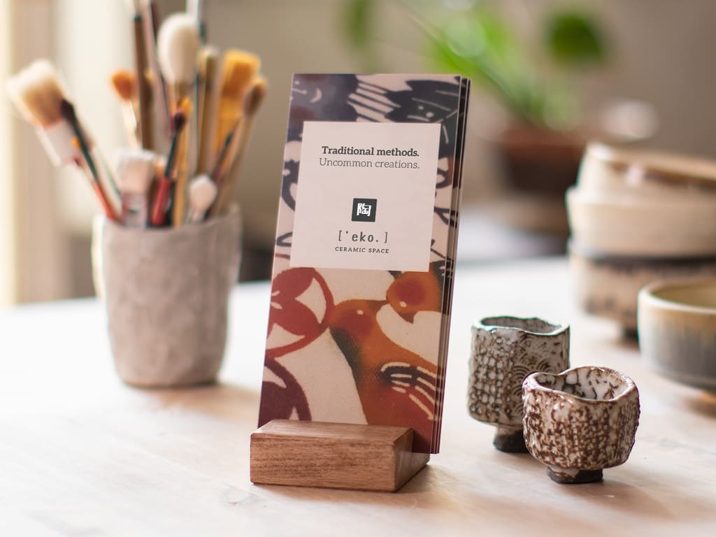 Cover page of a brochure