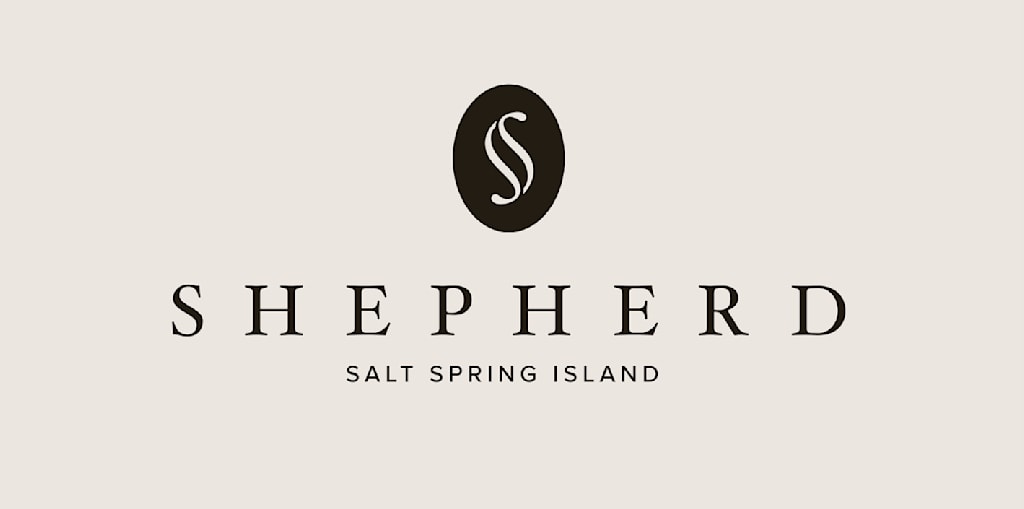 A brand logo using a classic serif font