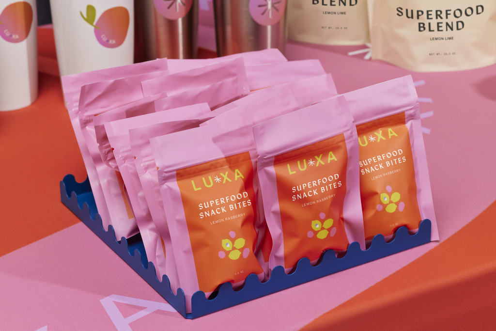 Luxa sustainable pouch packaging design