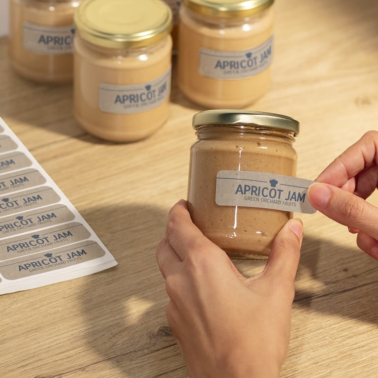 Reusable glass packaging is a great eco-friendly packaging idea.