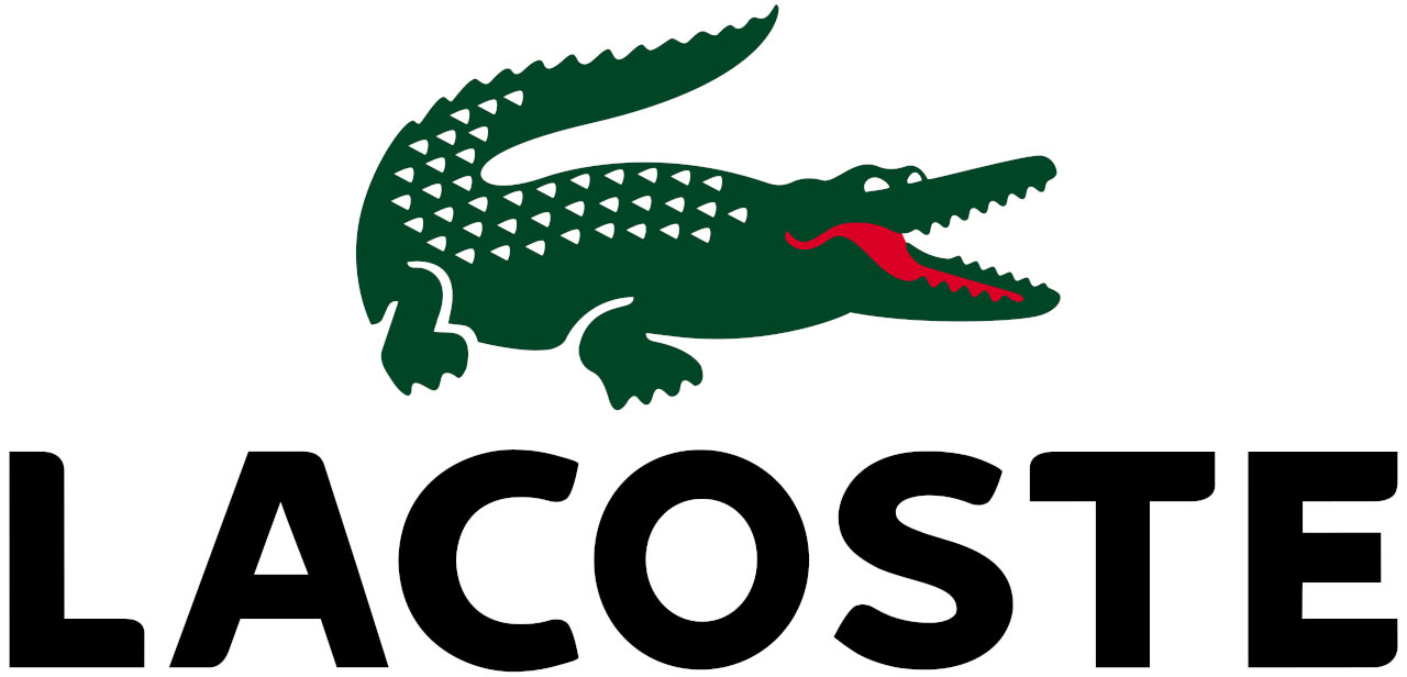 The Lacoste logo is one of the most popular logos