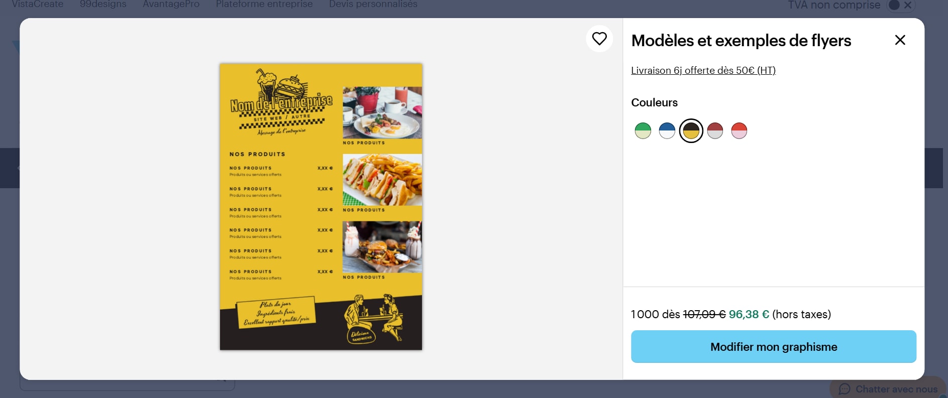 Comment créer un flyer sur VistaPrint.