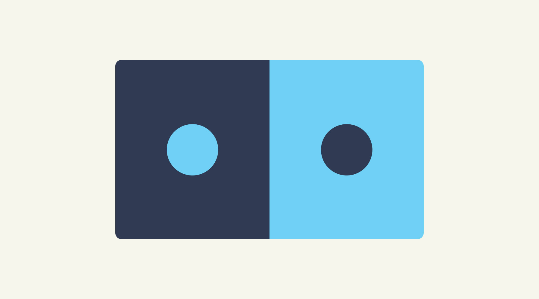Example of different contrast levels 