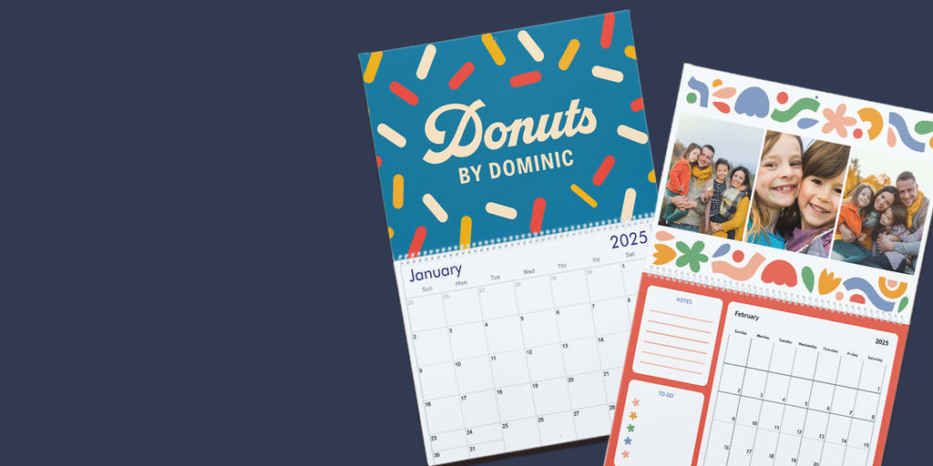 Personalized wall calendars gifts for customers and employees