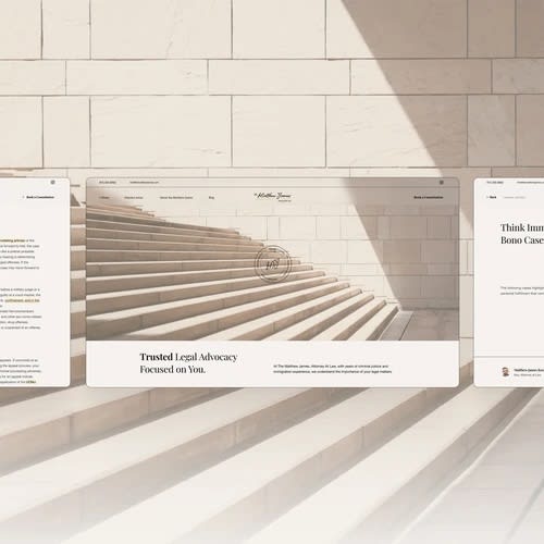 Resonant Stark web design trend 2026