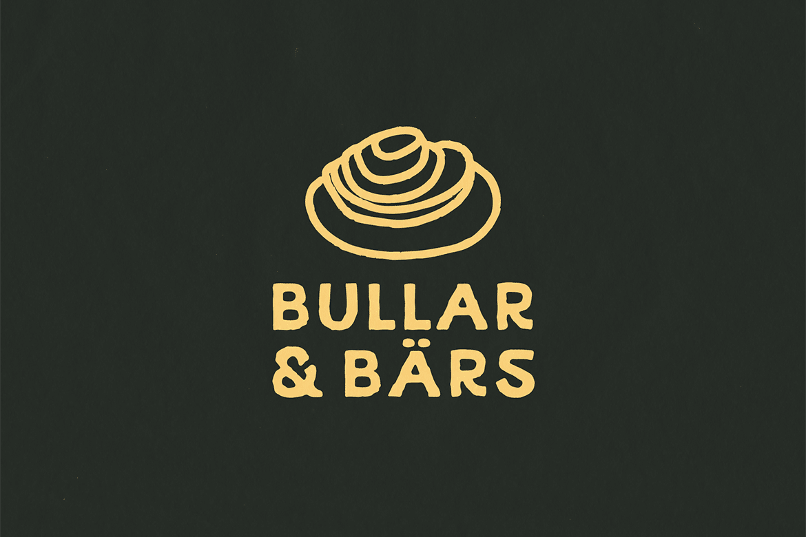 Scribbled rounded font design