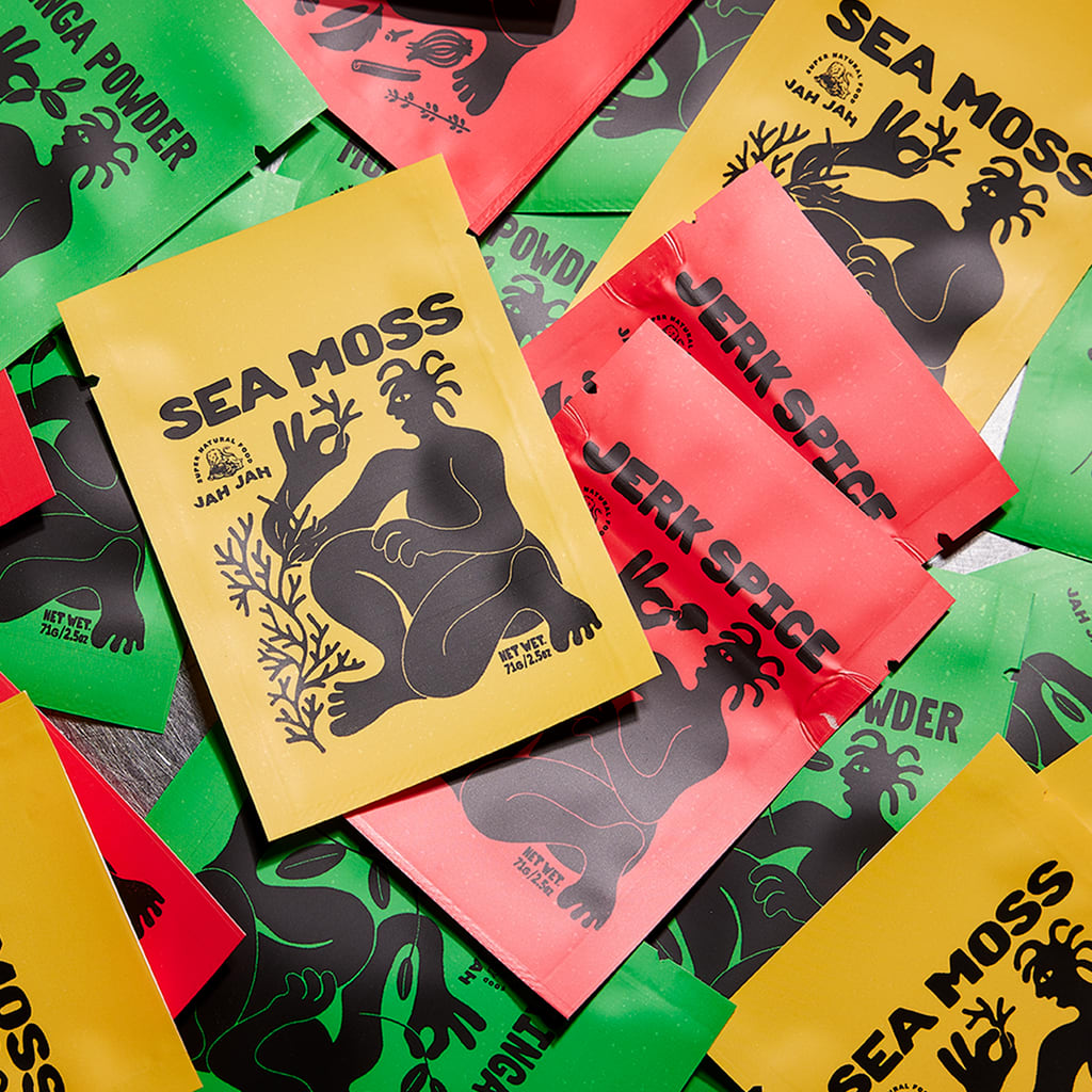 Custom spice packets packaging design