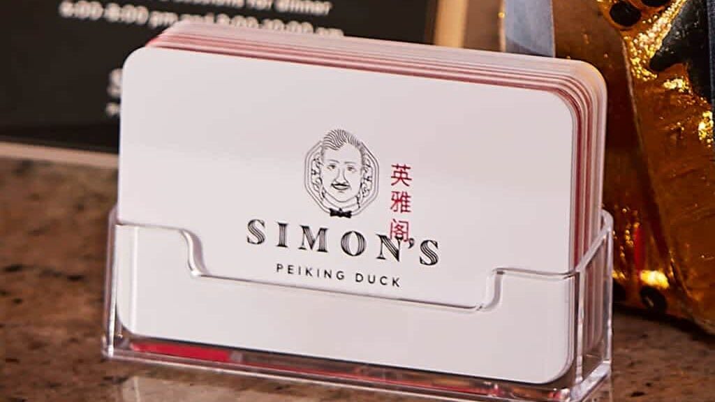 white business cards color psychology in marketing