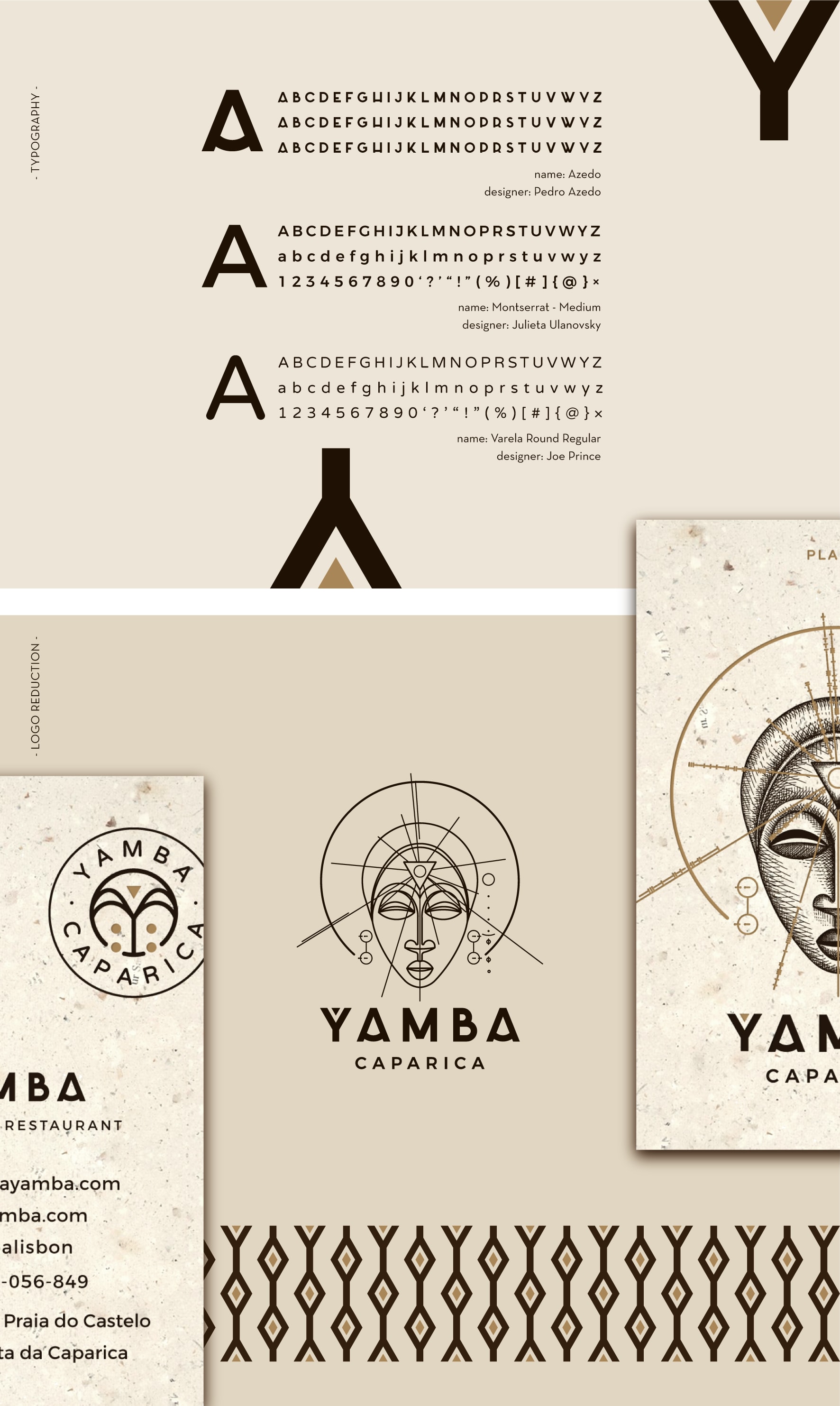 Brand typography outlined in the brand style guide