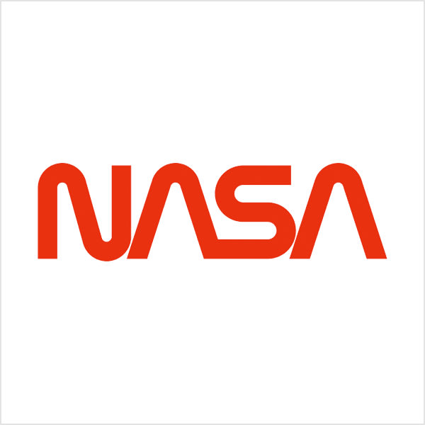 NASA curvy design logo