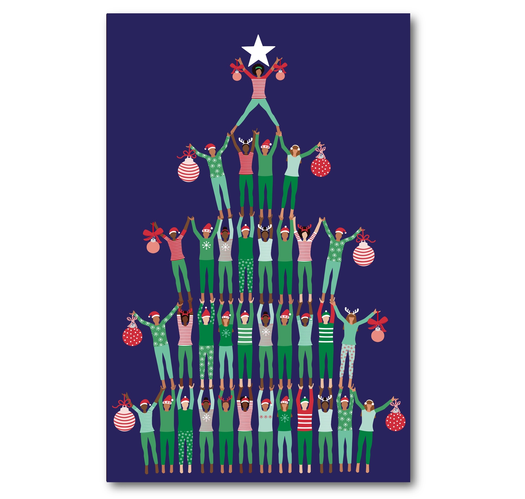 Teamwork Christmas Card designs